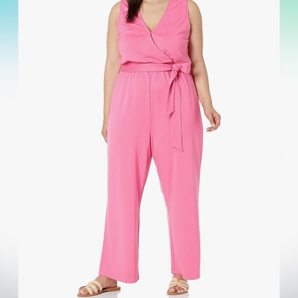 Pink comfy jumpsuit